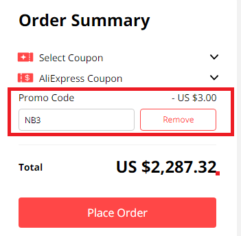 aliexpress promo code 2021 how to use step 2